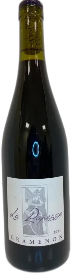 capture du vin Domaine Gramenon la Papesse 2021 Vallée du Rhône France