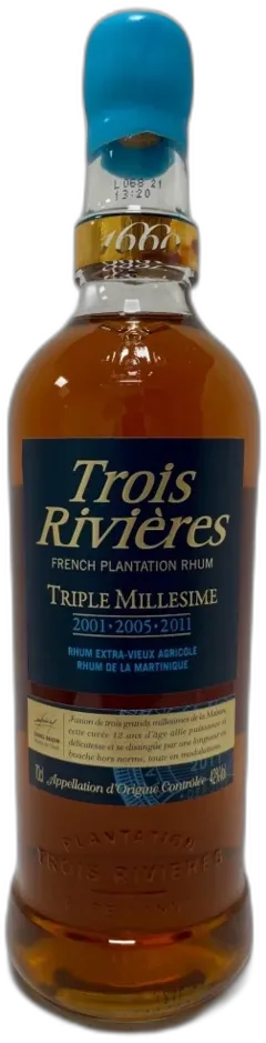 photo Trois Rivieres Triple Millesime 2001 2005 2011 rh Martinique France