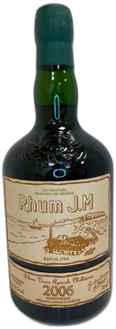 photo J.m Millesime Rhum Vieux Agricole 2006 France