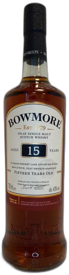 photo du vin Bowmore 15 Ans France