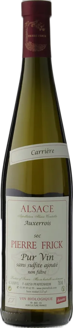illustration du vin Auxerrois Carrière Pur Vin