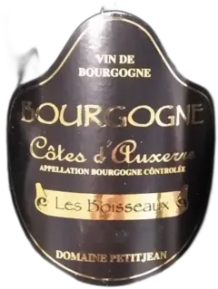 photo du vin Bourgogne Côtes d’Auxerre "les Boisseaux"