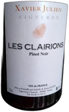 photo du vin Bourgogne Côtes-d’Auxerre "les Clairions"