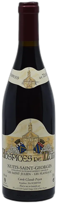 image du vin Nuits-Saint-Georges "les Saint Julien les Plateaux" Cuvée Poyen Hospices de Nuits