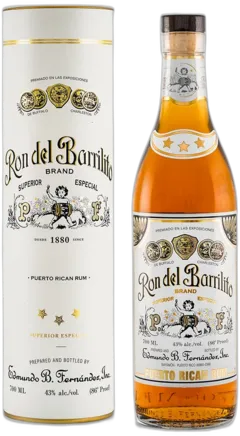 capture du vin Ron Del Barrilito 3 Stars