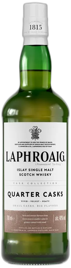 photo du vin Ecosse Islay Single Malt Laphroaig Quarter Cask
