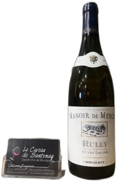 capture du vin Rully Cuvée Louise Blanc 2023 Domaine Berger-Rive