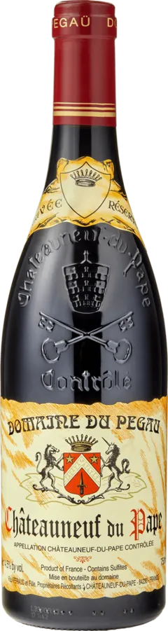 capture du vin Domaine du Pegau Cuvée Réservée 2022 Vin Rouge, Vallée du Rhône