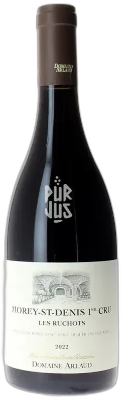 vue du vin Morey Saint Denis 1er Cru "les Ruchots" 2022 Cyprien Arlaud
