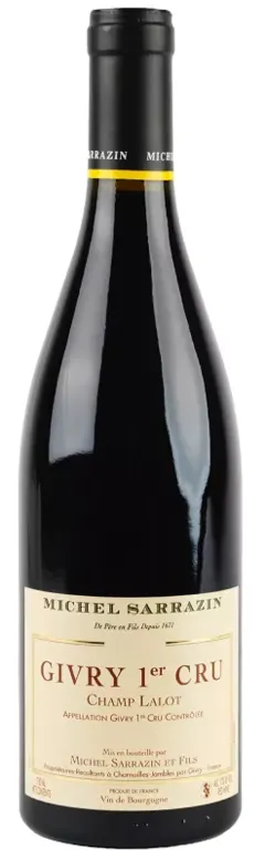 photo Domaine Sarrazin Givry Blanc 1er Cru Champs Lalot 2023