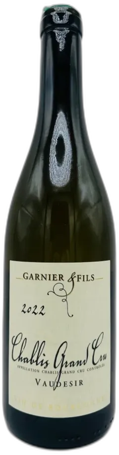 photos du vin Domaine Garnier Chablis Grand Cru Vaudesir Bourgogne France