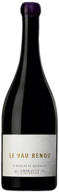 image du vin Clos des Quarterons Domaine Amirault Saint-Nicolas-de-Bourgueil le Vau Renou