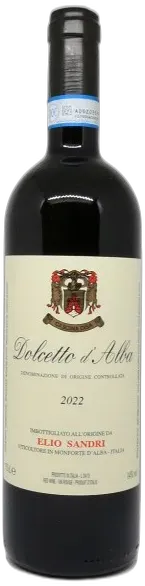 photo du vin Elio Sandri Dolcetto d’Alba 2022