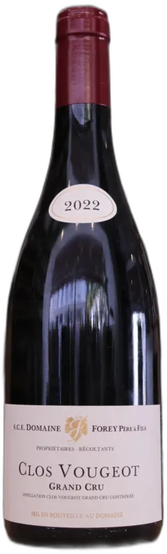 photos du vin Clos de Vougeot Grand Cru 2022 Domaine Forey