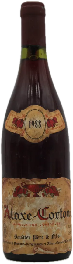 photo Aloxe Corton 1988 Boudier Pere et Fils