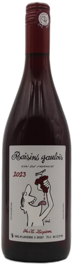 photo du vin Vin de France "Raisins Gaulois" 2023 Marcel Lapierre