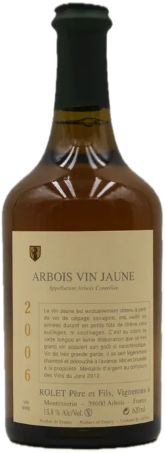 photo du vin Arbois Vin Jaune 2006 Domaine Rolet