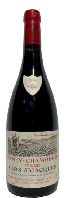 photo Gevrey-Chambertin 1er Cru Clos Saint-Jacques 1997 Domaine Armand Rousseau