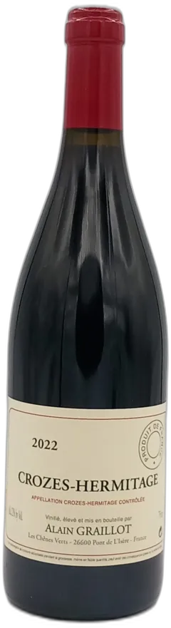 photo du vin Cote du Rhone Crozes Hermitage Rouge 2022 Domaine Graillot