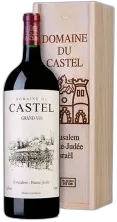 photo Double Magnum Grand Castel Domaine du Castel 2013 en Plumier Bois Gravé