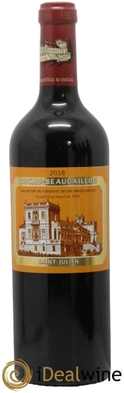 photo Château Ducru Beaucaillou 2ème Grand Cru Classé 2018