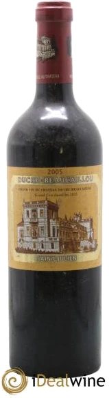 photo Château Ducru Beaucaillou 2ème Grand Cru Classé 2005