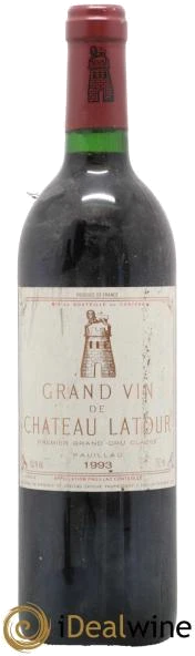 photo Château Latour 1er Grand Cru Classé 1993