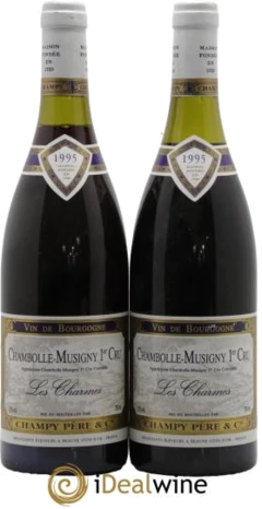 photo Chambolle-Musigny 1er Cru les Charmes Maison Champy 1995