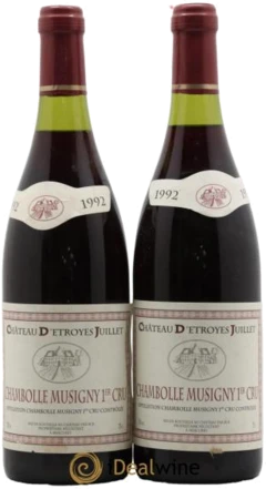 photo Chambolle-Musigny 1er Cru Château D&Apos;Etroyes-Juillet 1992