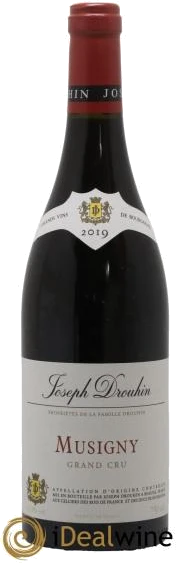 photo Musigny Grand Cru Joseph Drouhin 2019