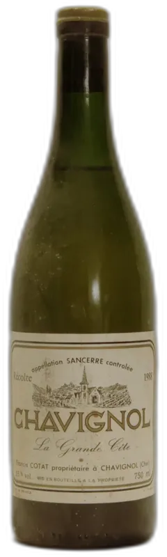 photo 1988 Francis Cotat, Sancerre Chavignol la Grande Côte