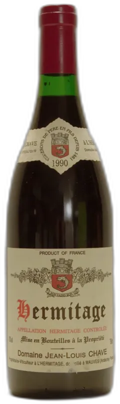 photo 1990 Domaine Jean-Louis Chave, Hermitage Rouge 4 cm]