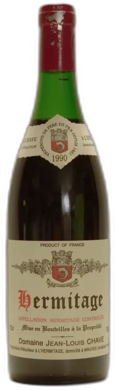 photo 1990 Domaine Jean-Louis Chave, Hermitage Rouge 4 cm]