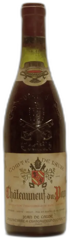 photo 1976 Comte de Lauze, Chateauneuf-du-Pape