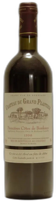 photo 1998 Château du Grand Plantier, Premières Côtes de Bordeaux