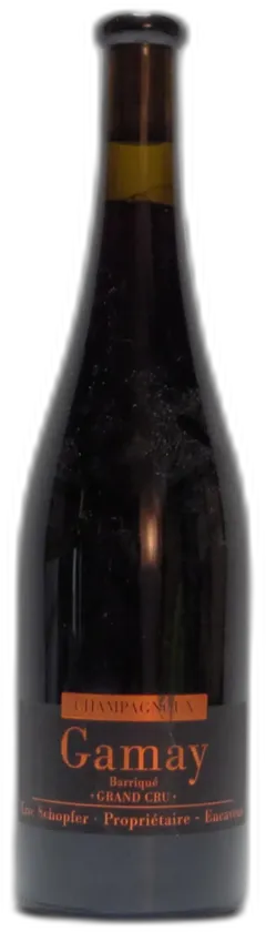 photo du vin 2018 le Champagnoux Eric Schopfer, Gamay Barriqué Grand Cru