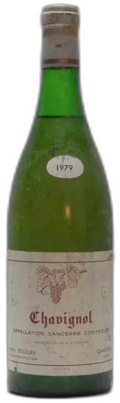 photo 1979 Pierre Boullay, Sancerre Chavignol Blanc 3 7 cm