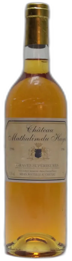 photo 1996 Château Mathalin du Hayot, Graves Blanc Supérieures