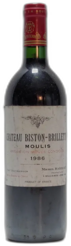 photo 1986 Château Biston-Brillette, Moulis
