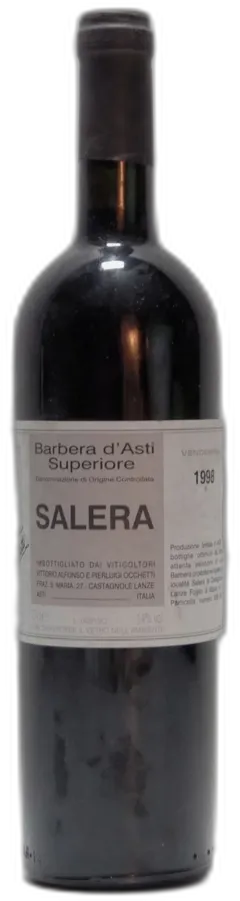 photo 1998 Salera, Barbera d’Asti Superiore