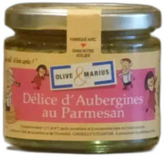 aperçu du vin Délice d’Aubergines au Parmesan Olive et Marius