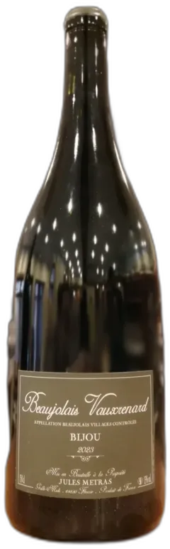 photo du vin Métras Jules Beaujolais Vauxrenard Bijou Magnum 2023