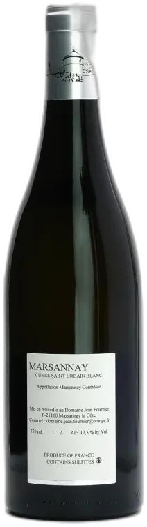 capture du vin Marsannay Cuvée Saint Urbain Fournier