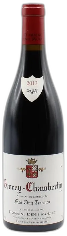 photo Domaine Denis Mortet, Mes Cinq Terroirs, 2013