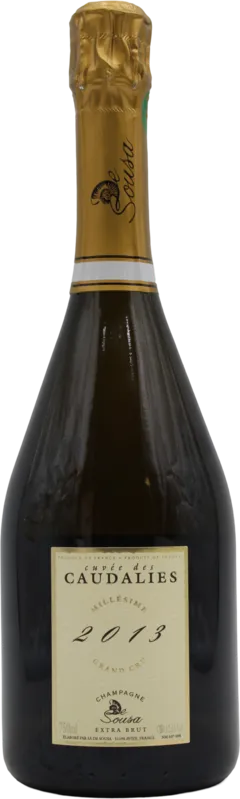 photo Champagne Cuvee des Caudalies le Mesnil Grand Cru 2013 de Sousa