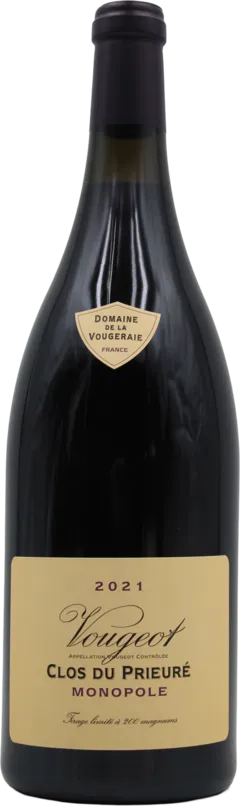 photo du vin Vougeot Clos du Prieure 2021 Domaine de la Vougeraie