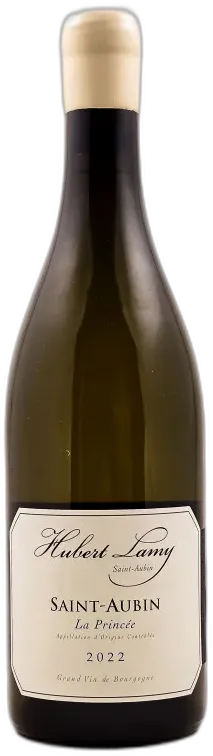 vue du vin Hubert Lamy Saint Aubin "la Princée" 2022