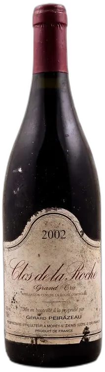 photo Gérard Peirazeau Clos de la Roche 2002