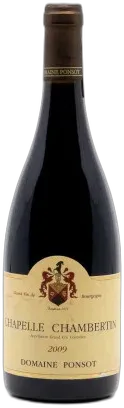 photo Ponsot Chapelle Chambertin Grand Cru 2009