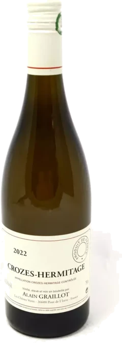 photo Alain Graillot Crozes-Hermitage Blanc 2022